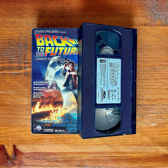 Back to the Future 1994 VHS Tape - Picture 2 of 9